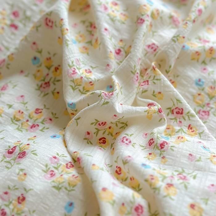 91家纺网 家纺一手货源 找家纺 王朝国际 2025新款直播热款有氧提花有氧双层纱碎花单被套 月光女神