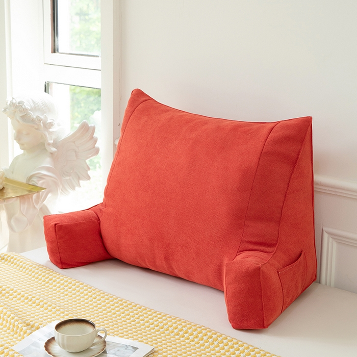 91家纺网 家纺一手货源 找家纺 一兰家纺 2025新款单人床头靠垫护腰靠背靠枕大抱枕抱抱靠 抱抱靠-桃粉沙