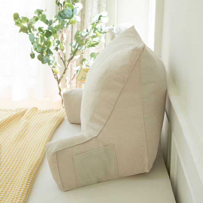 91家纺网 家纺一手货源 找家纺 一兰家纺 2025新款单人床头靠垫护腰靠背靠枕大抱枕抱抱靠 抱抱靠-奶昔米