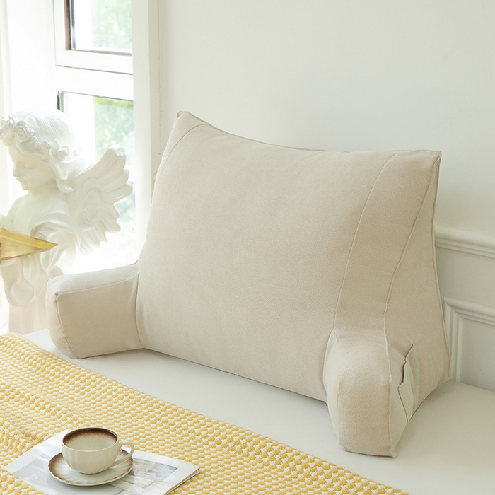 91家纺网 家纺一手货源 找家纺 一兰家纺 2025新款单人床头靠垫护腰靠背靠枕大抱枕抱抱靠 抱抱靠-奶昔米