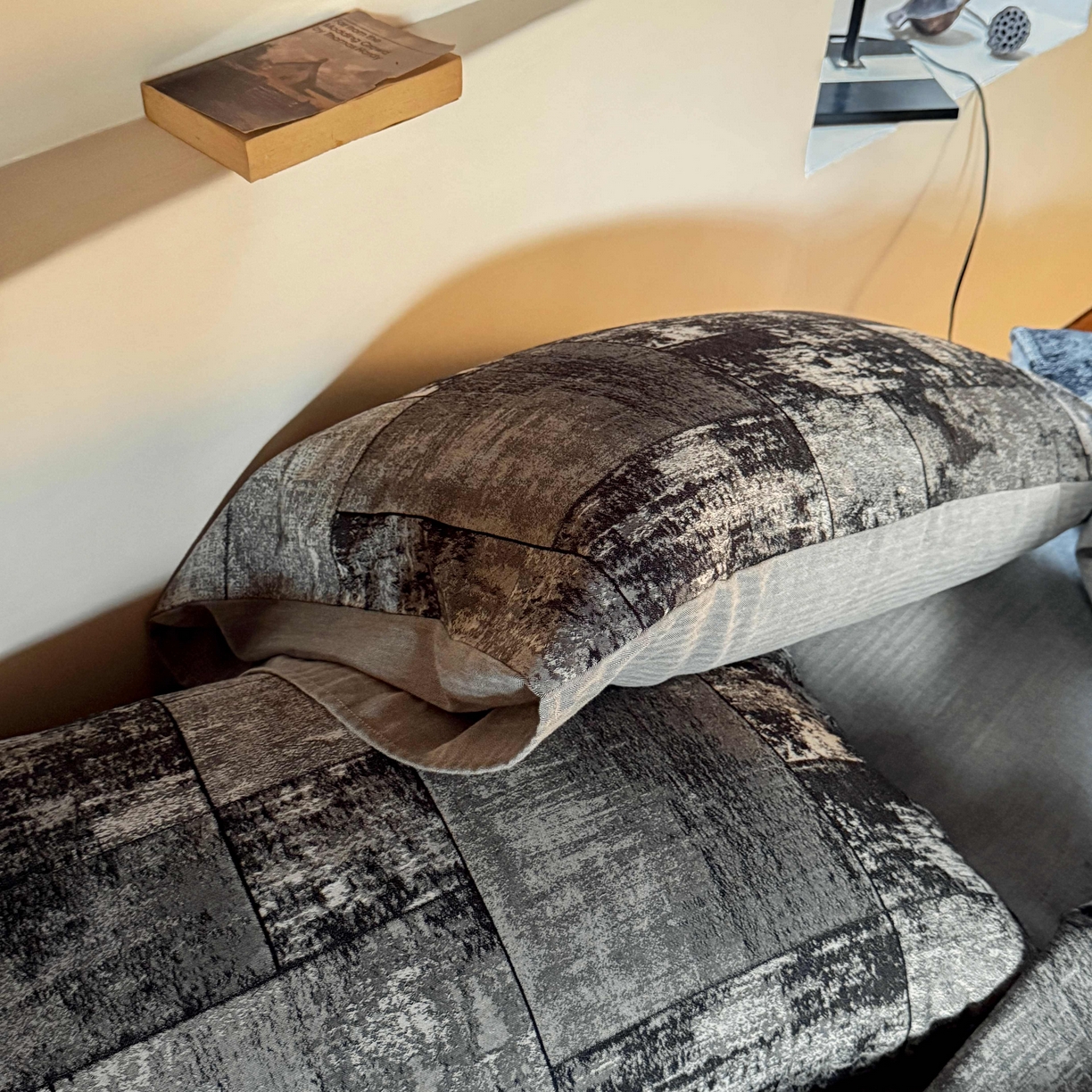 91家纺网 家纺一手货源 找家纺 （总）云上 2025全棉色织大提花床品·侘寂空间  