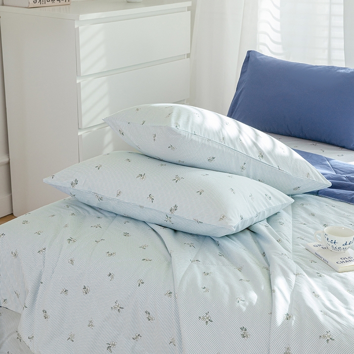 91家纺网 家纺一手货源 找家纺 （总）绫韵家纺 2025夏季全棉水洗棉混搭小碎花田园风夏被纯棉空调被套件系列