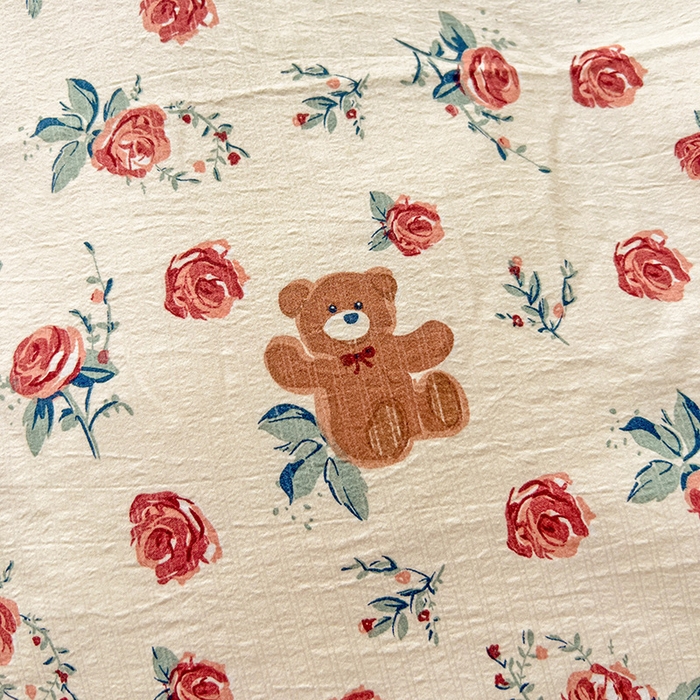 91家纺网 家纺一手货源 找家纺 王朝国际 2025新款直播热款有氧提花有氧双层纱碎花单被套 漫花