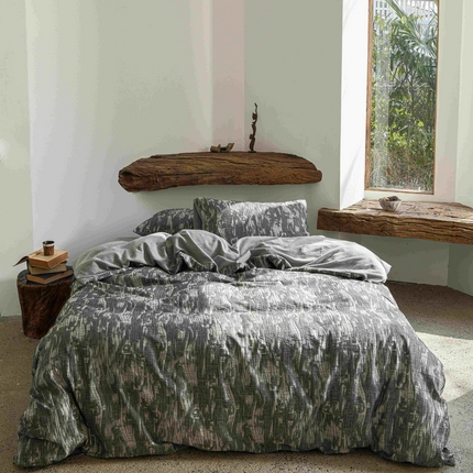 91家纺网 家纺一手货源 找家纺 （总）云上 2025全棉色织大提花床品·侘寂潮汐  