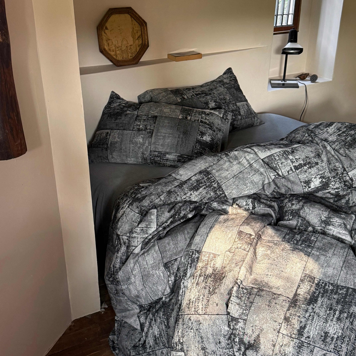 91家纺网 家纺一手货源 找家纺 （总）云上 2025全棉色织大提花床品·侘寂空间  