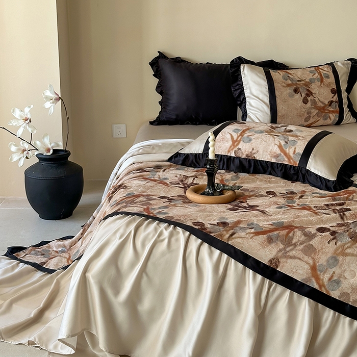 91家纺网 家纺一手货源 找家纺 （总）黛舒家居 2025新款60支天丝夏被四件套-水墨江南