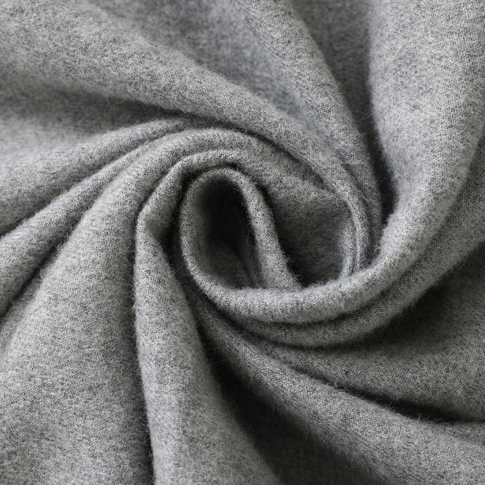 91家纺网 家纺一手货源 找家纺 伊嫚家居 2025新款无印日式双股全棉法兰绒家居服良品睡衣女纯棉直播秋冬款情侣睡衣 纯麻灰女