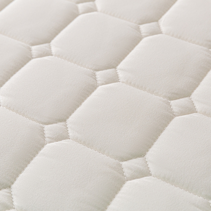 91家纺网 家纺一手货源 找家纺 欧邦 2025春夏新款四季款无印风纯色水洗棉床褥榻榻米床垫 床垫-本白