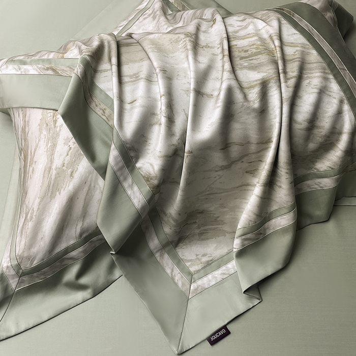 91家纺网 家纺一手货源 找家纺 （总）  2025新款夏季A类母婴级天丝棉印花四件套纯棉全棉高端数码印花丝滑裸睡长绒棉被套真丝床上用品