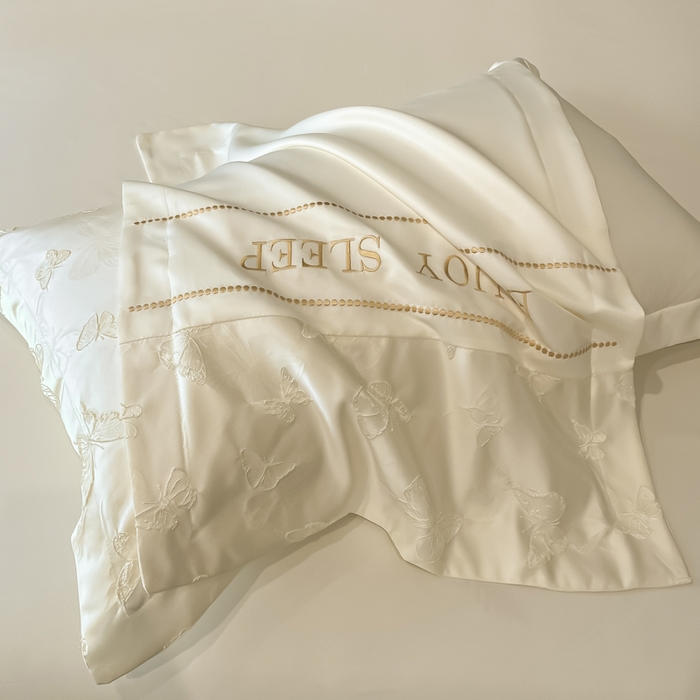 91家纺网 家纺一手货源 找家纺 （总）金阳光家纺 2025新款金丝提花浮雕水洗天丝夏被四件套