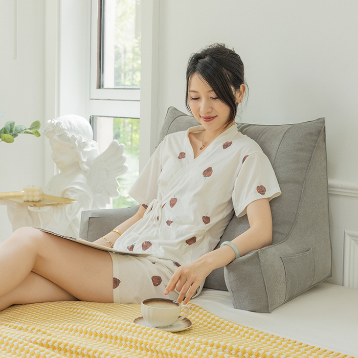 91家纺网 家纺一手货源 找家纺 一兰家纺 2025新款单人床头靠垫护腰靠背靠枕大抱枕抱抱靠 抱抱靠-耀石灰