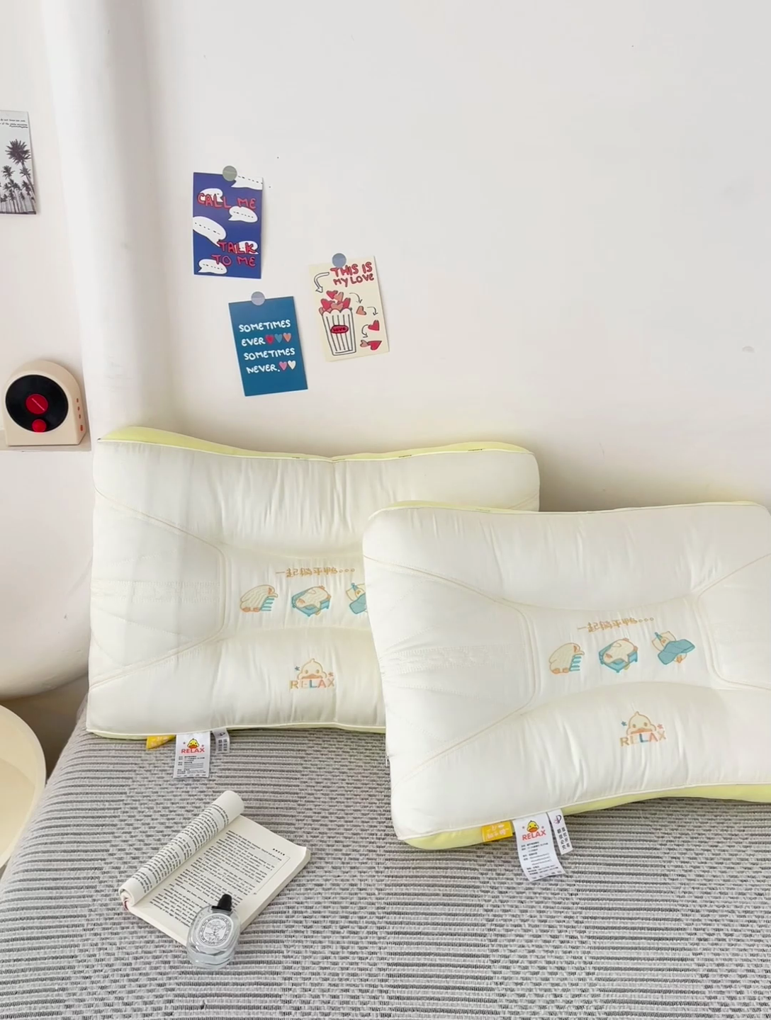 91家纺网 家纺一手货源 找家纺 （总）2025新款一起躺平鸭亲子枕头 莱赛尔超柔护颈可爱枕头