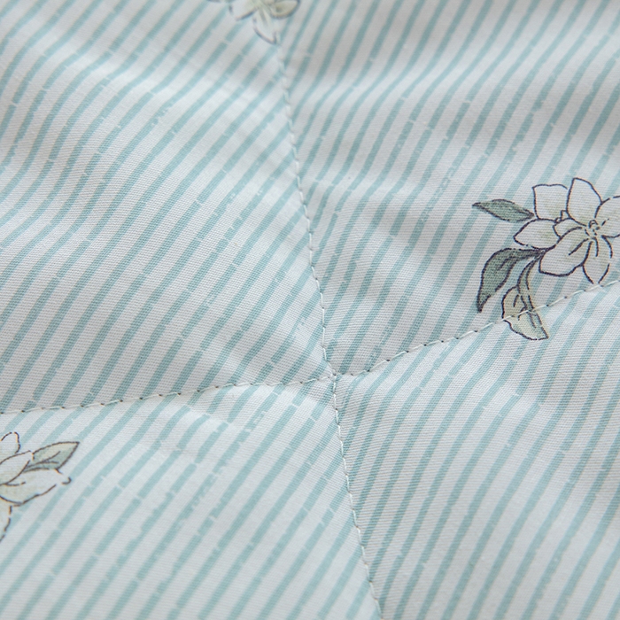 91家纺网 家纺一手货源 找家纺 （总）绫韵家纺 2025夏季全棉水洗棉混搭小碎花田园风夏被纯棉空调被套件系列