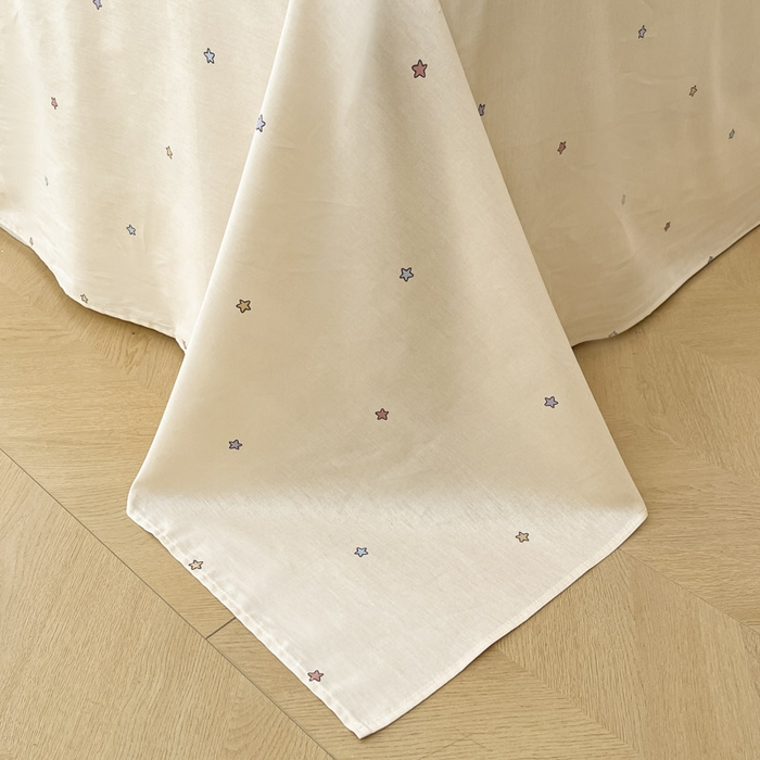 91家纺网 家纺一手货源 找家纺 晨希家居 2025新款全棉卡通活性印花四件套-犬梦物语