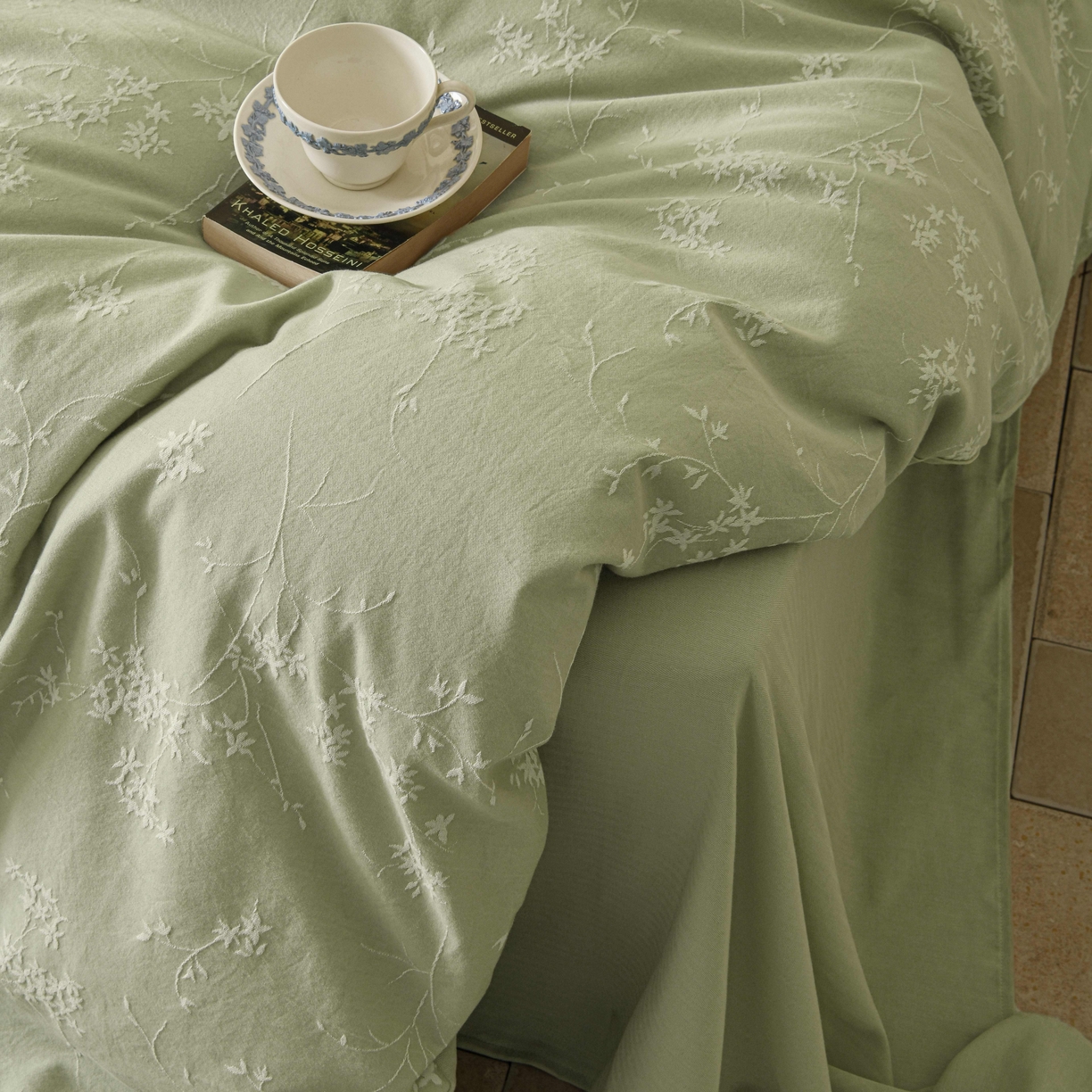 91家纺网 家纺一手货源 找家纺 （总）云上 2025全棉提花床品系列·风铃