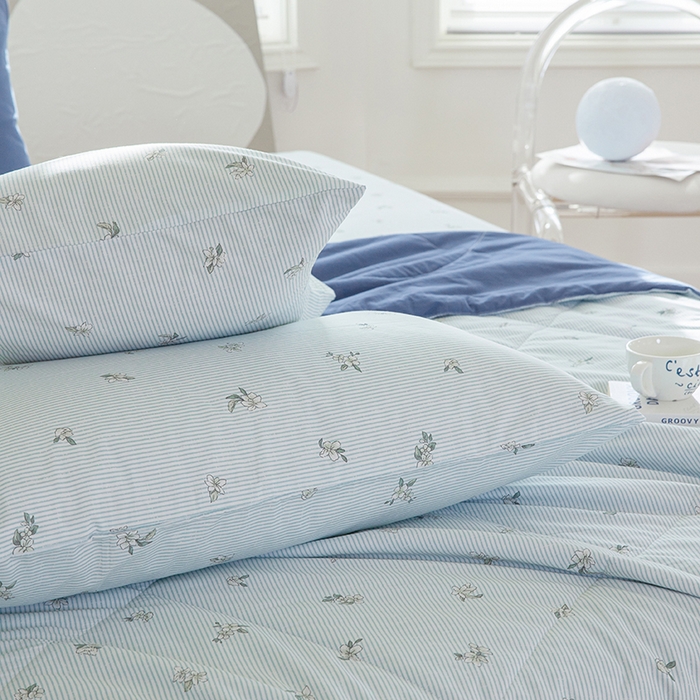 91家纺网 家纺一手货源 找家纺 （总）绫韵家纺 2025夏季全棉水洗棉混搭小碎花田园风夏被纯棉空调被套件系列