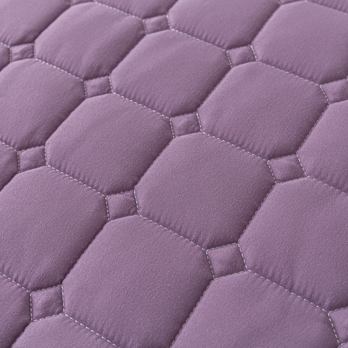 91家纺网 家纺一手货源 找家纺 欧邦 2025春夏新款四季款无印风纯色水洗棉床褥榻榻米床垫 床垫-魅紫