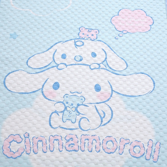 91家纺网 家纺一手货源 找家纺 2025新款3D凉豆豆大版三丽鸥正版授权儿童凉席夏被三件套 凉豆豆 大耳狗