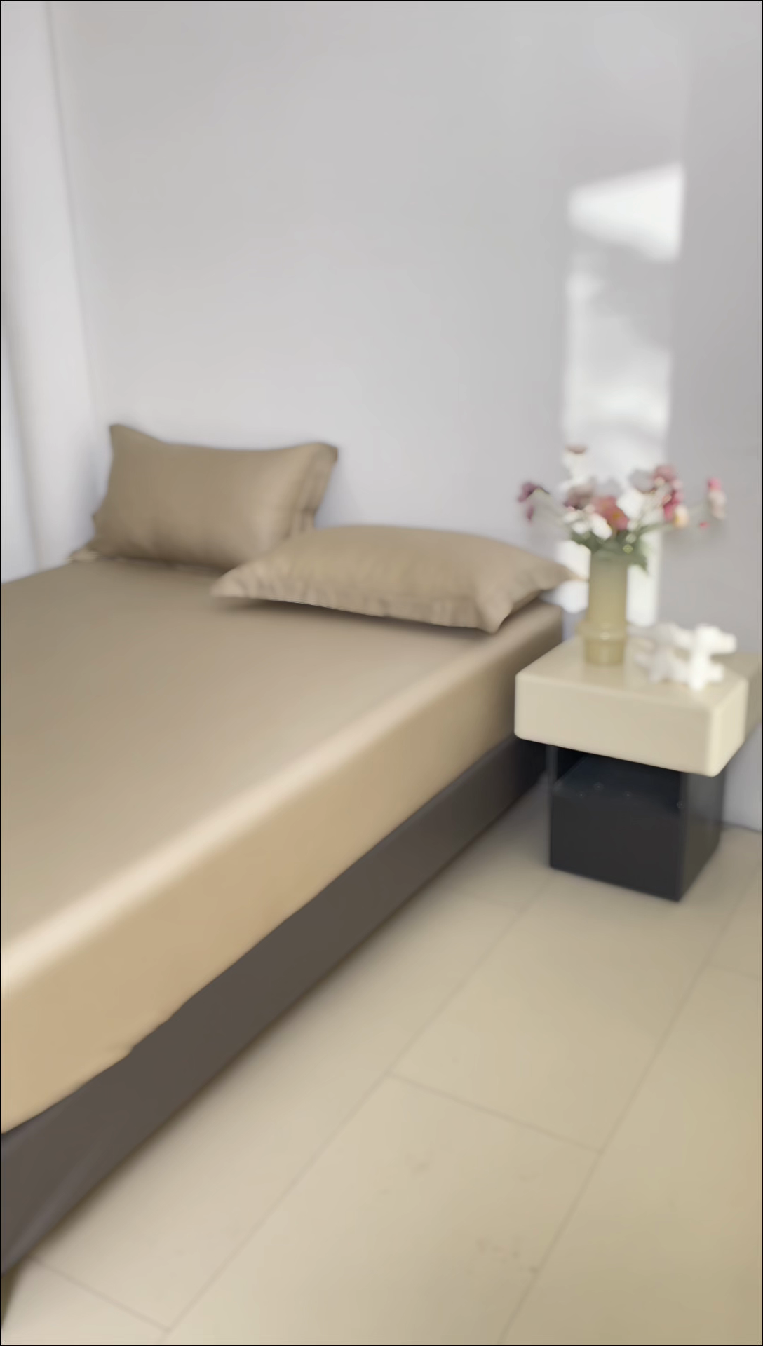 91家纺网 家纺一手货源 找家纺 寝柔2025春夏新款50S纯色天丝床笠单件席梦思床垫棕垫保护套凉感（有质检报告） 燕麦色