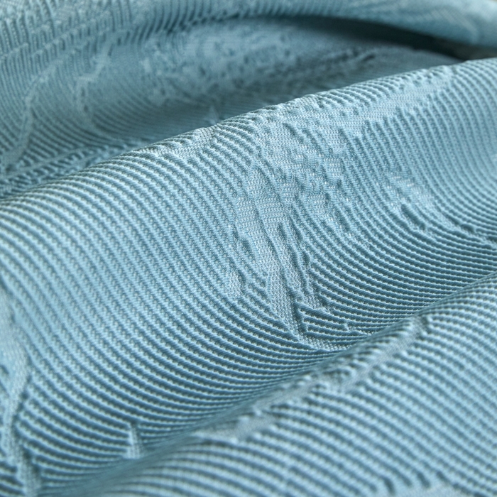 91家纺网 家纺一手货源 找家纺 卡初家居（原微来） 2025新款乙纶冰豆豆渐变色床裙款凉席席子 渐变蓝