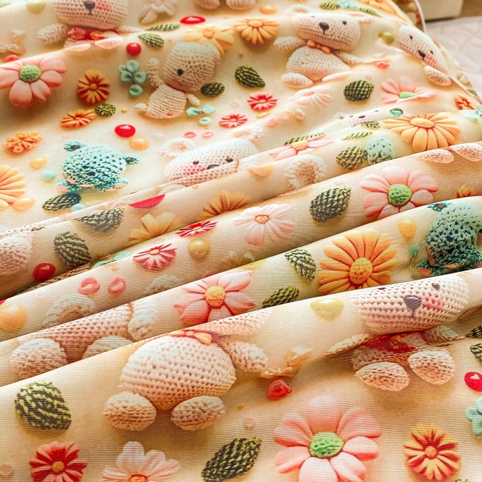 91家纺网 家纺一手货源 找家纺 （总）益多眠 2025新款5D印花凉感丝浮雕立体夏被