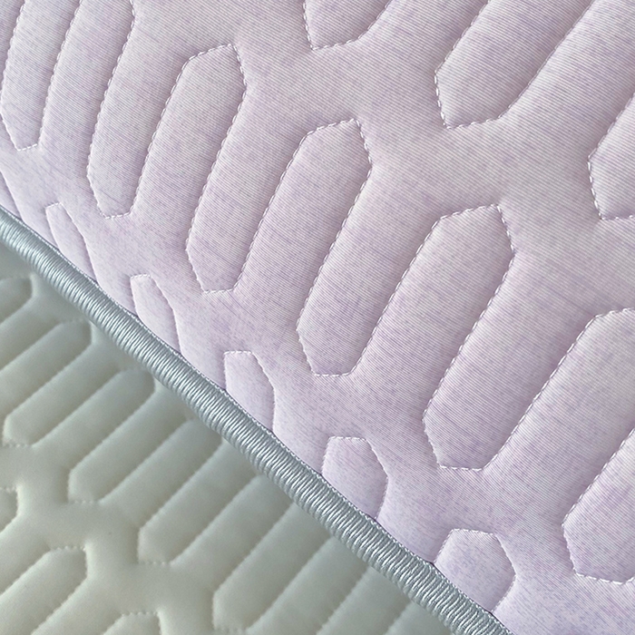 91家纺网 家纺一手货源 找家纺 雨彤家纺 2025年新款A类乳胶凉感丝双人长枕套 肌理纹-紫