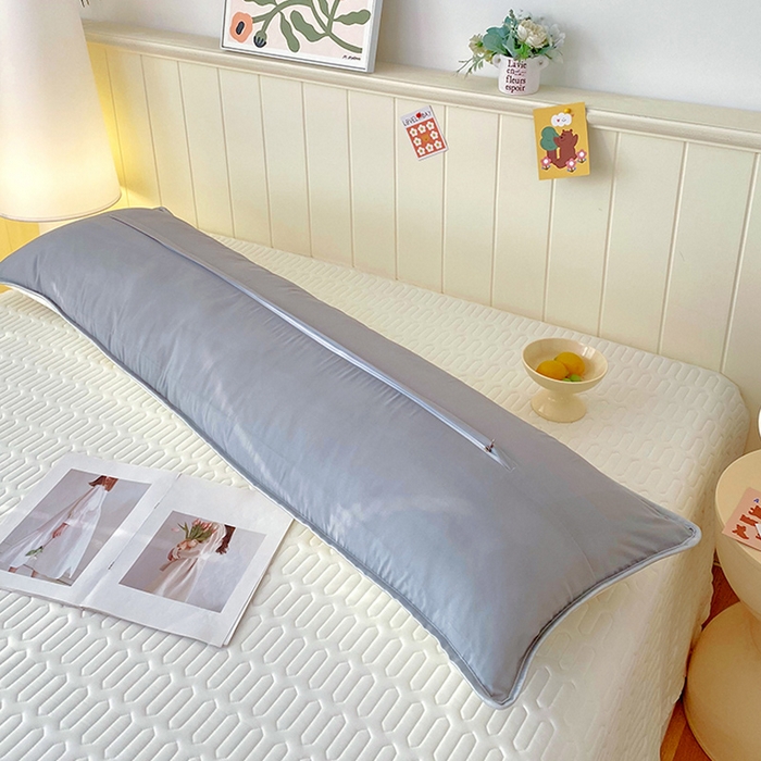 91家纺网 家纺一手货源 找家纺 雨彤家纺 2025年新款A类乳胶凉感丝双人长枕套 熊熊乐园-米黄