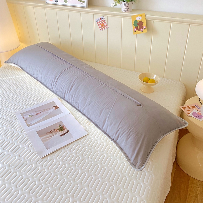 91家纺网 家纺一手货源 找家纺 雨彤家纺 2025年新款A类乳胶凉感丝双人长枕套 爱意满满