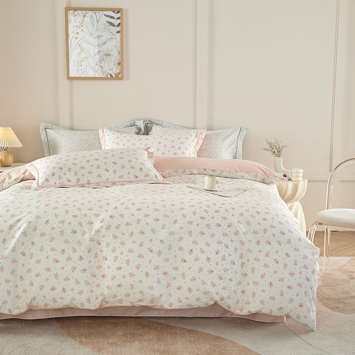 91家纺网 家纺一手货源 找家纺 （总）丽卡家纺 2025新款活性印花全棉四件套