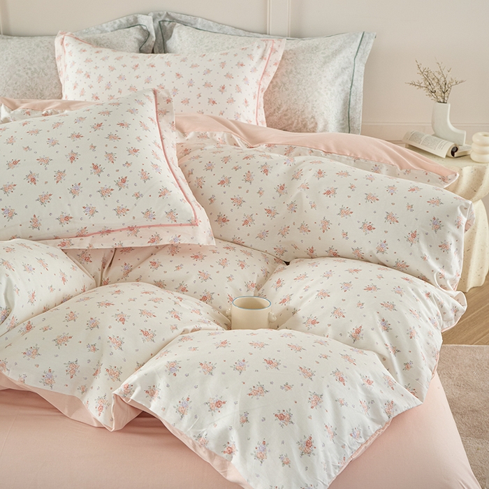 91家纺网 家纺一手货源 找家纺 （总）丽卡家纺 2025新款活性印花全棉四件套