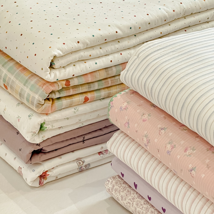 91家纺网 家纺一手货源 找家纺 （总）金丝鸟家纺 2025春夏新款全棉纯棉双层纱夏被夏凉被空调被