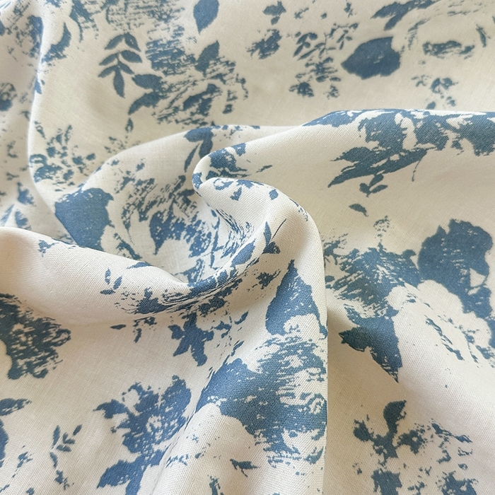 91家纺网 家纺一手货源 找家纺 金丝鸟家纺 2025春夏新款全棉纯棉双层纱床单 单品单件 青瓷花弄