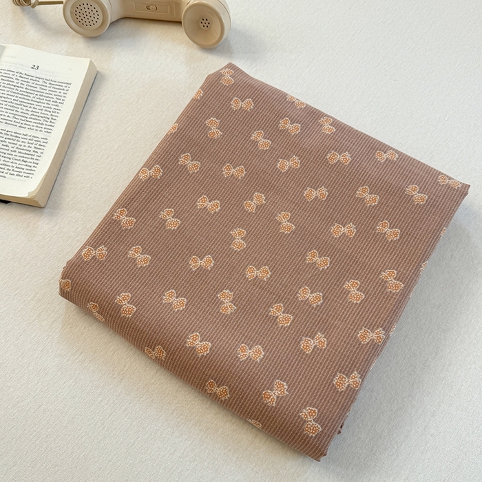 91家纺网 家纺一手货源 找家纺 金丝鸟家纺 2025春夏新款全棉纯棉双层纱床单 单品单件 糖果球