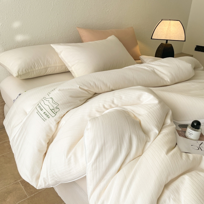 91家纺网 家纺一手货源 找家纺 圣梦莱2025款李官奇30%大豆全棉纯棉水洗棉冬被超柔四季被提花夏凉被-冬被图