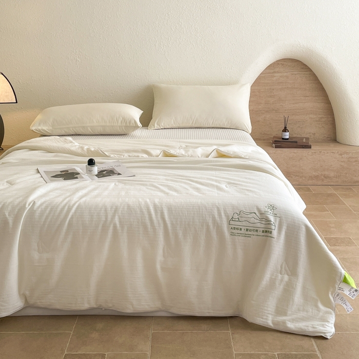 91家纺网 家纺一手货源 找家纺 （总）圣梦莱2025款李官奇30%大豆全棉纯棉水洗棉冬被超柔四季被提花被芯夏凉被（凡质量问题由商家承担）