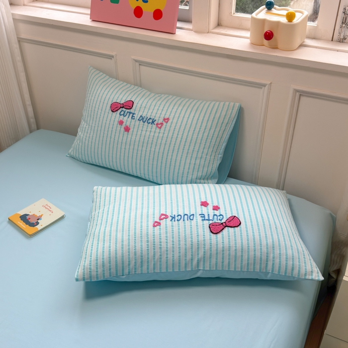 91家纺网 家纺一手货源 找家纺 （总）如意朵 2025新款全棉纯棉提花水洗棉绣花四件套（专版花型）