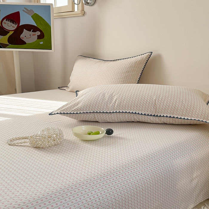 91家纺网 家纺一手货源 找家纺 （总）金丝鸟家纺 2025春夏新款全棉纯棉双层纱床单 单品单件