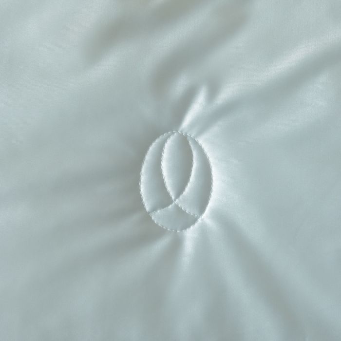91家纺网 家纺一手货源 找家纺 圣梦莱羽绒家纺 2025春夏新款A类锦氨凉感丝亮丝冰丝绸夏凉被亲肤丝绸被芯 海盐天空蓝