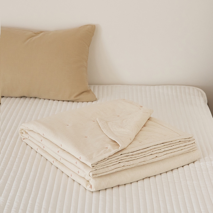 91家纺网 家纺一手货源 找家纺 原研家居 2025新款A类棉麻棉花夏被被子被芯 棉花夏被