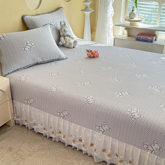 91家纺网 家纺一手货源 找家纺 （总）美达家纺 2025新品冰豆豆榻榻米凉席