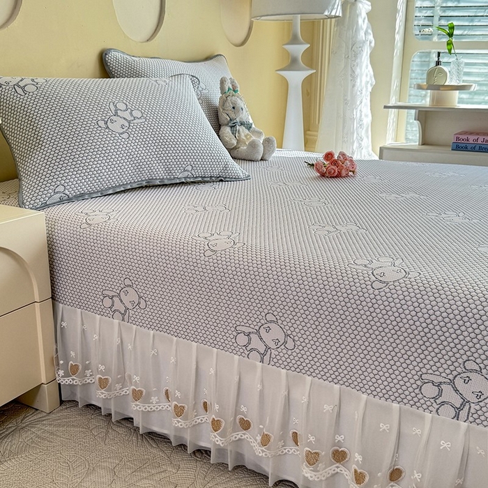 91家纺网 家纺一手货源 找家纺 （总）美达家纺 2025新品冰豆豆榻榻米凉席