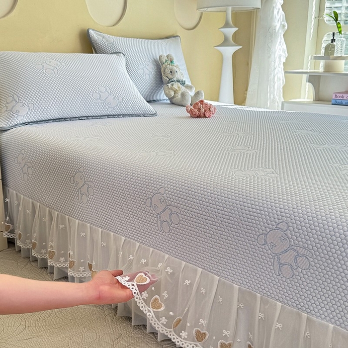 91家纺网 家纺一手货源 找家纺 （总）美达家纺 2025新品冰豆豆榻榻米凉席