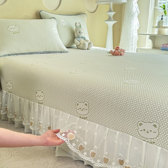 91家纺网 家纺一手货源 找家纺 （总）美达家纺 2025新品冰豆豆榻榻米凉席