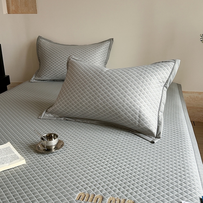 91家纺网 家纺一手货源 找家纺 （总）凉百百 2025新款3D凉豆豆凉席席子-方格