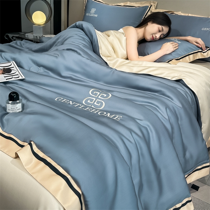 91家纺网 家纺一手货源 找家纺 （总）小久久（小九九） 2025新款水洗真丝夏被-威廉