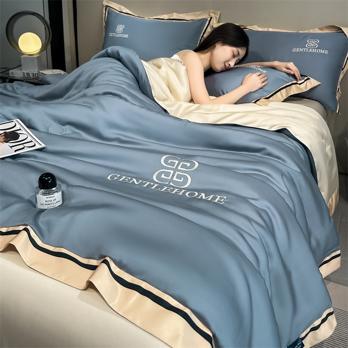 91家纺网 家纺一手货源 找家纺 （总）小久久（小九九） 2025新款水洗真丝夏被-威廉