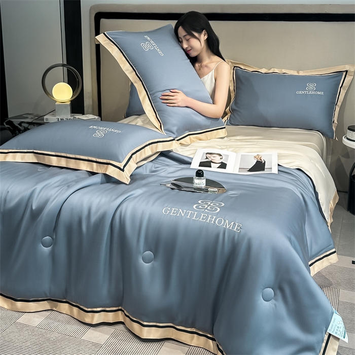 91家纺网 家纺一手货源 找家纺 （总）小久久（小九九） 2025新款水洗真丝夏被-威廉