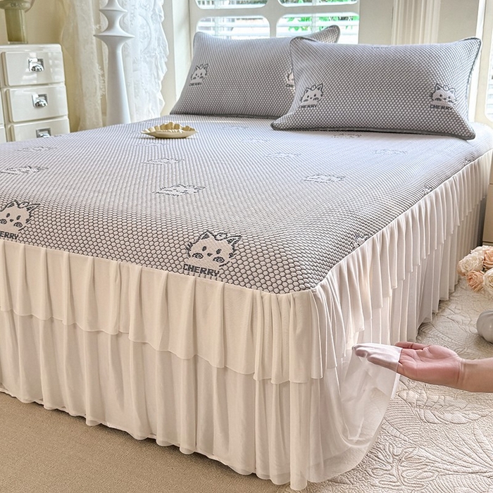 91家纺网 家纺一手货源 找家纺 （总）美达家纺 2025新品冰豆豆床盖凉席