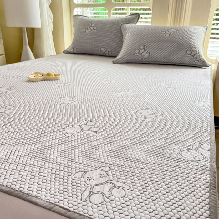 91家纺网 家纺一手货源 找家纺 （总）美达家纺 2025新品冰豆豆床垫凉席