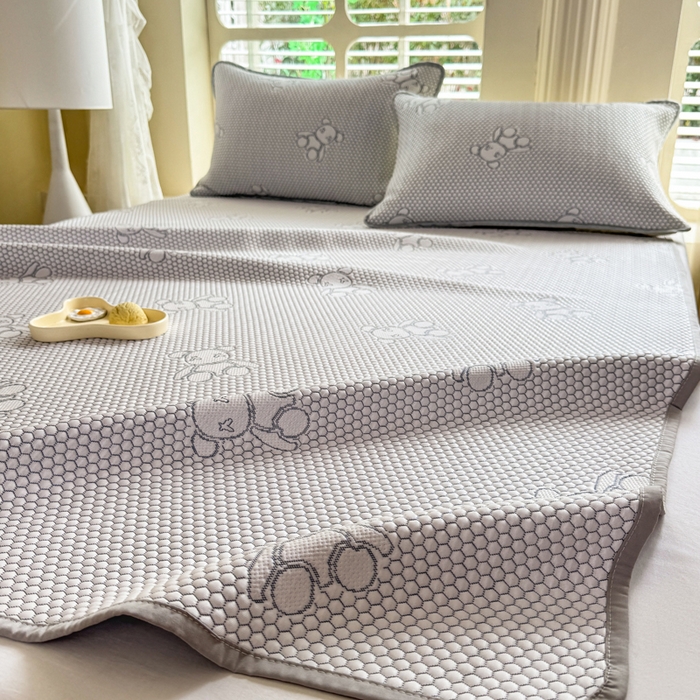 91家纺网 家纺一手货源 找家纺 （总）美达家纺 2025新品冰豆豆床垫凉席